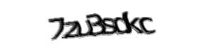 Security check image, please type the characters shown