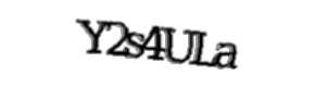 Security check image, please type the characters shown