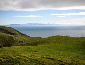 A short drive from the city is a stunning venue. Perched on a rugged coastline, it has sweeping views over the Cook Strait and the South Island.