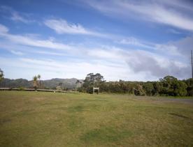 The Wrights Hill Fortress screen location, located in Karori overlooking Wellington from an old gun emplacement. The location includes historic monuments, underground landmarks, and tunnels.