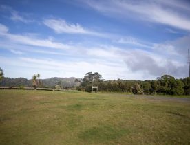 The Wrights Hill Fortress screen location, located in Karori overlooking Wellington from an old gun emplacement. The location includes historic monuments, underground landmarks, and tunnels.