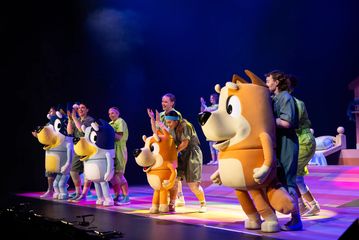 Bluey's Big Play at TSB Arena in Wellington