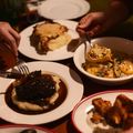 A spread of dishes at Cicio Cacio Osteria in Newtown, Wellington