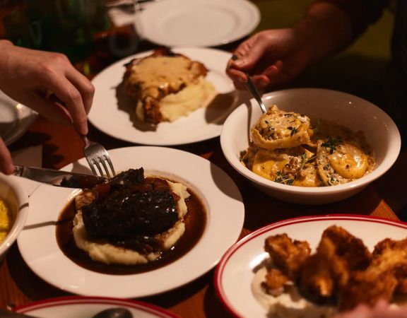 A spread of dishes at Cicio Cacio Osteria in Newtown, Wellington