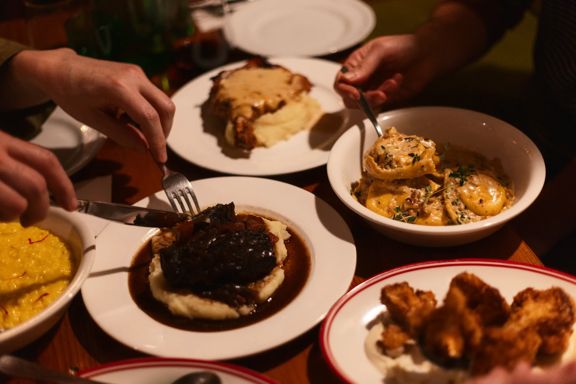 A spread of dishes at Cicio Cacio Osteria in Newtown, Wellington
