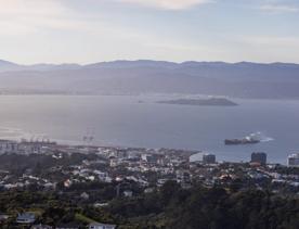 The Wrights Hill Fortress screen location, located in Karori overlooking Wellington from an old gun emplacement. The location includes historic monuments, underground landmarks, and tunnels.