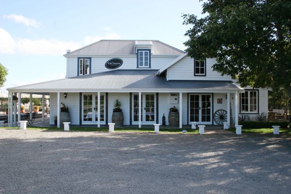 The exterior of Tirohana Estate in Wairarapa.