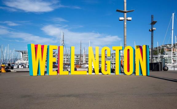 The Well_ngton Sign.