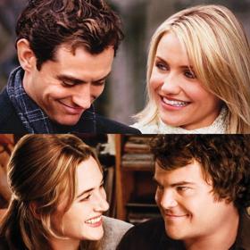 Jude Law, Cameron Diaz, Kate Winslet and Jack Black.