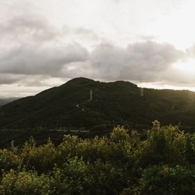 Looking over back towards the Wainuiomata Hill Lookout from the Main Ridge and Howard Road tracks.