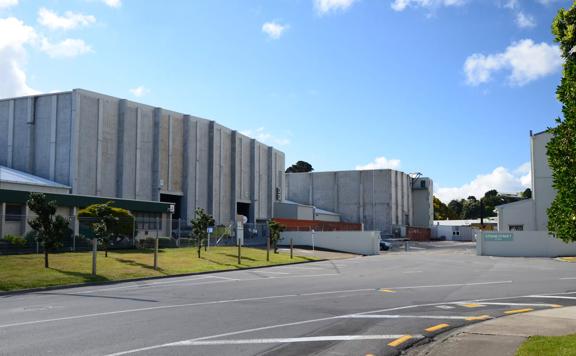 The large exterior of Stone Street Studios.