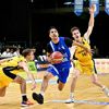 The Wellington Saints during a National Basketball League game versus the Otago Nuggets at TSB Arena.