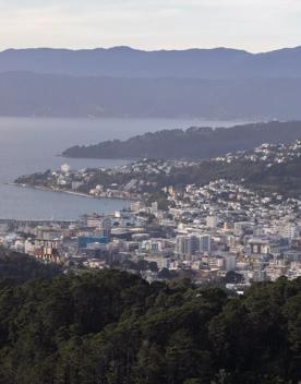 The Wrights Hill Fortress screen location, located in Karori overlooking Wellington from an old gun emplacement. The location includes historic monuments, underground landmarks, and tunnels.