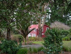 Gear Homestead is a two-storey weatherboard house on Okowai Road in Porirua. Known for its beautiful architecture, and picturesque grounds, it is a popular centre for events and activities.