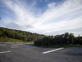 The Wrights Hill Fortress screen location, located in Karori overlooking Wellington from an old gun emplacement. The location includes historic monuments, underground landmarks, and tunnels.