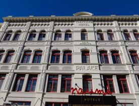 Cuba streets 19th and 20th century art deco buildings along the street.