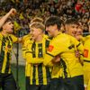 Wellington Phoenix on field at Hnry Stadium during a football match