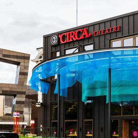 The exterior facade of Circa Theatre.