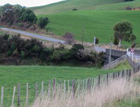 The Kiriwhakapapa Road Tararua Forest Park screen location, featuring walking trails and campsite opportunities in wild, natural landscapes.