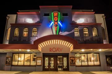 The exterior of Roxy Cinema.