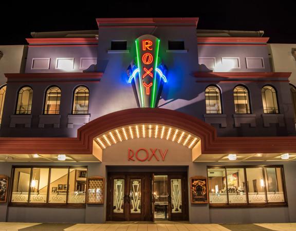 The exterior of Roxy Cinema.