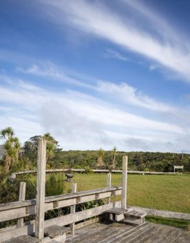 The Wrights Hill Fortress screen location, located in Karori overlooking Wellington from an old gun emplacement. The location includes historic monuments, underground landmarks, and tunnels.