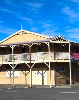 The small, charming town of Featherston for a screen location. With the backdrop of the Remutaka Range and 19th-century buildings.