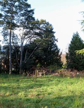 Mangaroa Valley Road screen location, a scenic rural setting with native forest, farmland, and a mountainous backdrop.