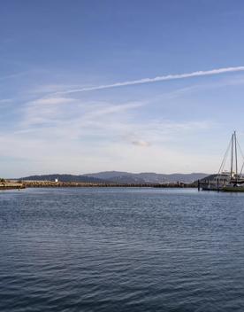 The screen location of Seaview Marina, with hundreds of boats berthed in the seaport.