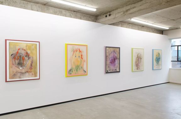 An exhibition at Jhana Millers art gallery, located on Victoria Street in Te Aro, Wellington.