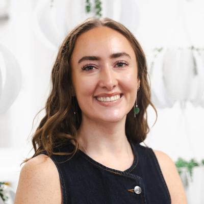 A portrait of Harriett Guy, the Planning and Facilitation Lead at WellingotnNZ.