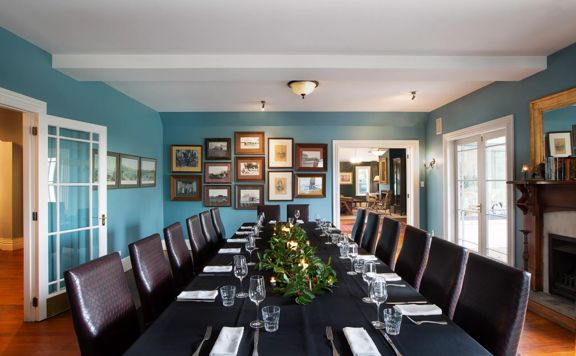 Inside one of the meeting rooms at The Martinborough Hotel.