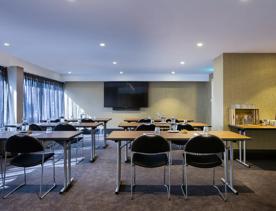 A conference room inside Mövenpick Hotel Wellington.