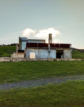 The screen location of West Wind Farm and Mākara Bunker at sunset, with 360 views of Wellington and the wind farm, as well as the historic fort Opau.