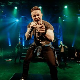 The Rock Tenors on stage