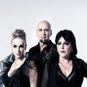 Human League members: Philip Oakey, Joanne Catherall, and Susan Ann Sulley