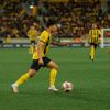 Wellington Phoenix on field at Hnry Stadium during a football match
