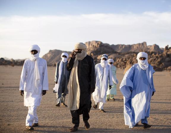 Hailing from Northern Mali in the Saharan desert, nomadic guitar slingers Tinariwen have thrilled audiences across the world.