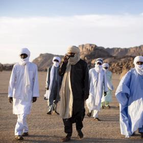 Hailing from Northern Mali in the Saharan desert, nomadic guitar slingers Tinariwen have thrilled audiences across the world.