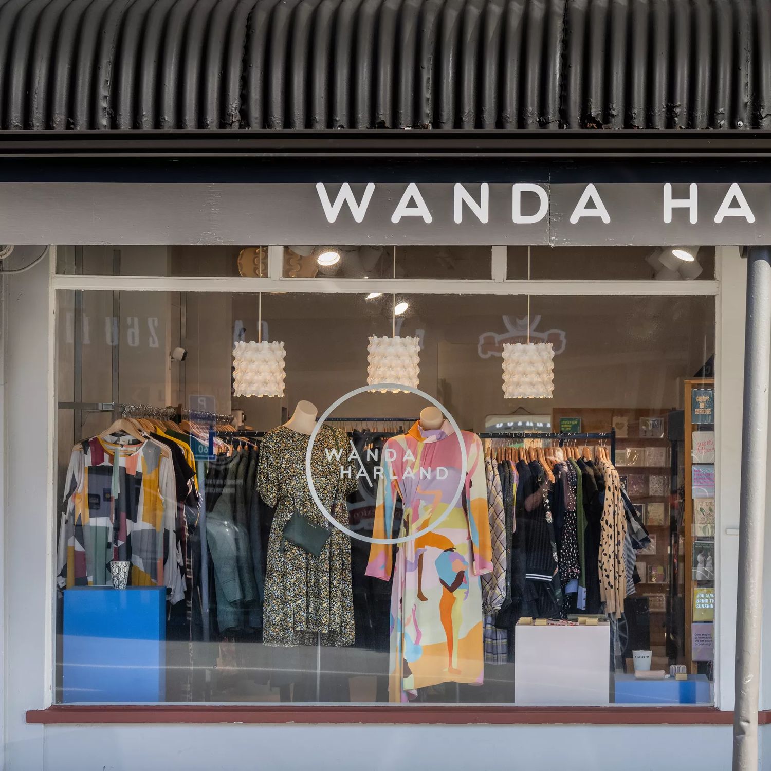 Wanda Harland, womens fashion boutique in Petone, exterior.