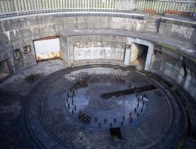 The Wrights Hill Fortress screen location, located in Karori overlooking Wellington from an old gun emplacement. The location includes historic monuments, underground landmarks, and tunnels.