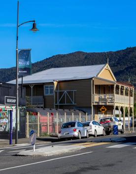 The small, charming town of Featherston for a screen location. With the backdrop of the Remutaka Ranges and 19th century buildings.