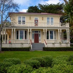 Gear Homestead is a two-storey weatherboard house on Okowai Road in Porirua. Known for its beautiful architecture, and picturesque grounds, it is a popular centre for events and activities.