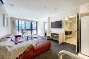 Room layout showing lounge at U Residence