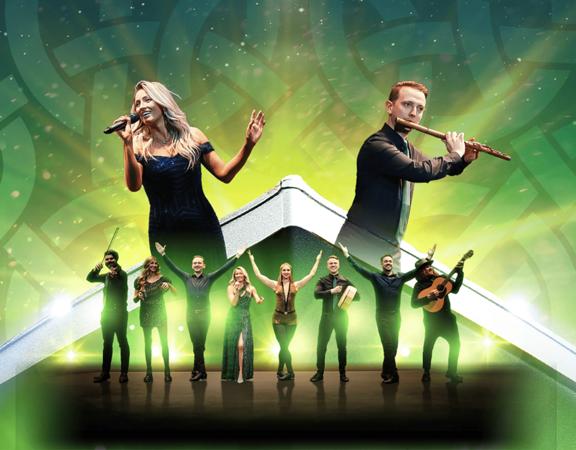 Ireland – The Voyage performing on stage at St James Theatre in Wellington