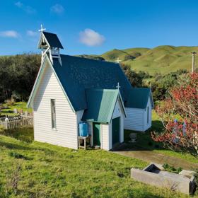 The Holy Trinity Church is a good example of a rural mid-to late-19th-century New Zealand church. Built in 1870, it is a small, rural church in Ohariu Valley in Johnsonville, Wellington. It has a small graveyard associated with it.