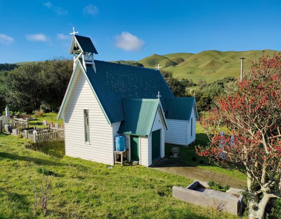 The Holy Trinity Church is a good example of a rural mid-to late-19th-century New Zealand church. Built in 1870, it is a small, rural church in Ohariu Valley in Johnsonville, Wellington. It has a small graveyard associated with it.