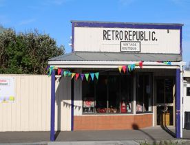 The small, charming town of Featherston for a screen location. With the backdrop of the Remutaka Range and 19th-century buildings.