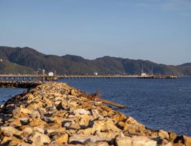 The screen location of Seaview Marina, with hundreds of boats berthed in the seaport.