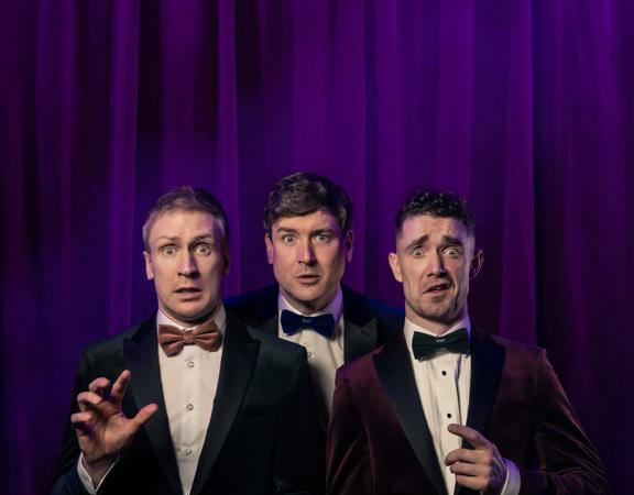 Foil Arms and Hog are an Irish sketch comedy group comprising Sean 'Foil' Finegan, Conor 'Arms' McKenna and Sean 'Hog' Flanagan. 